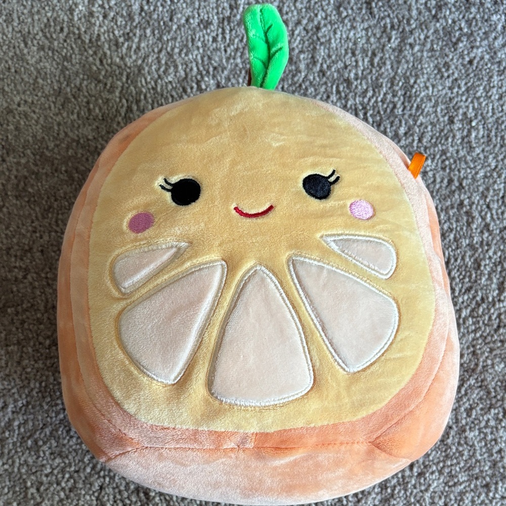 Orange Squishmallow Plush